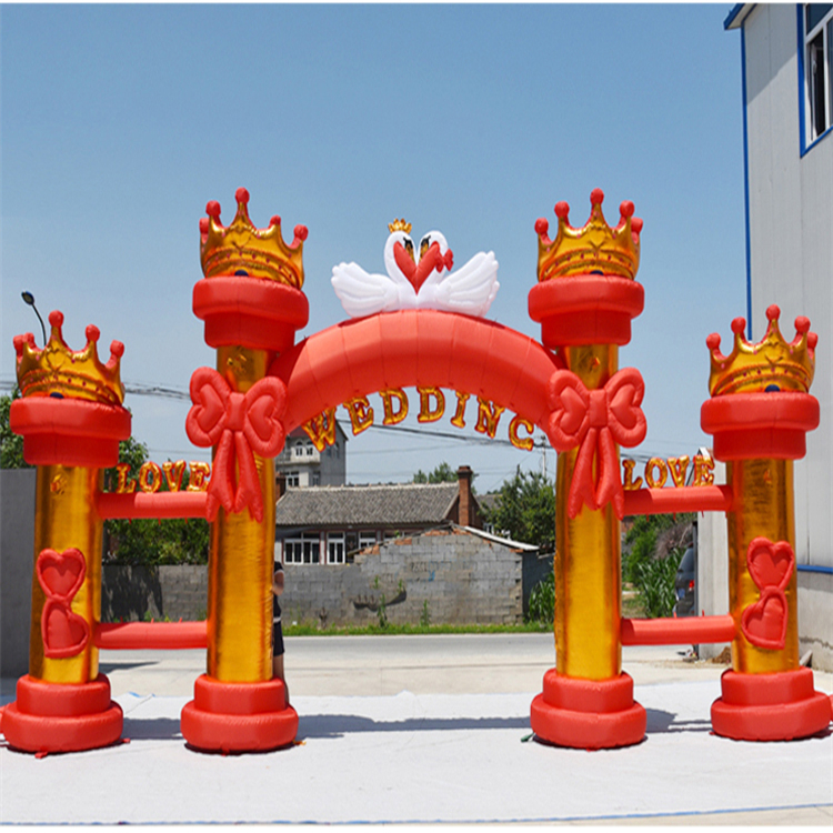 长安节日大型充气拱门
